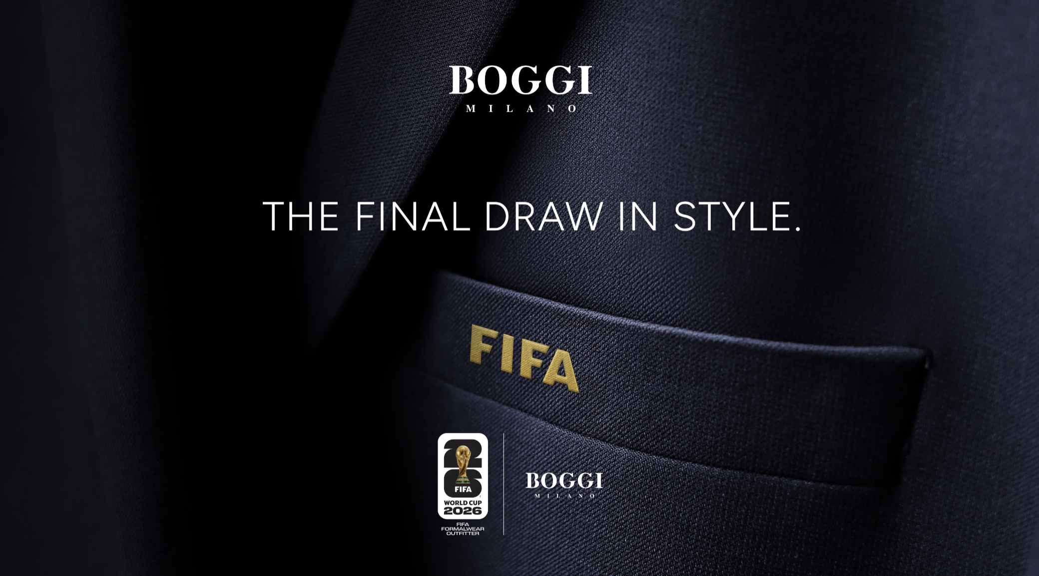Boggi Milano Named Official Formalwear Partner of FIFA World Cup